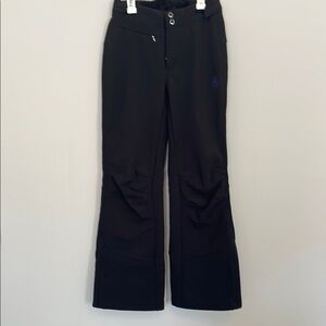 L.L. Bean Kids Black with purple accents Ski Pants